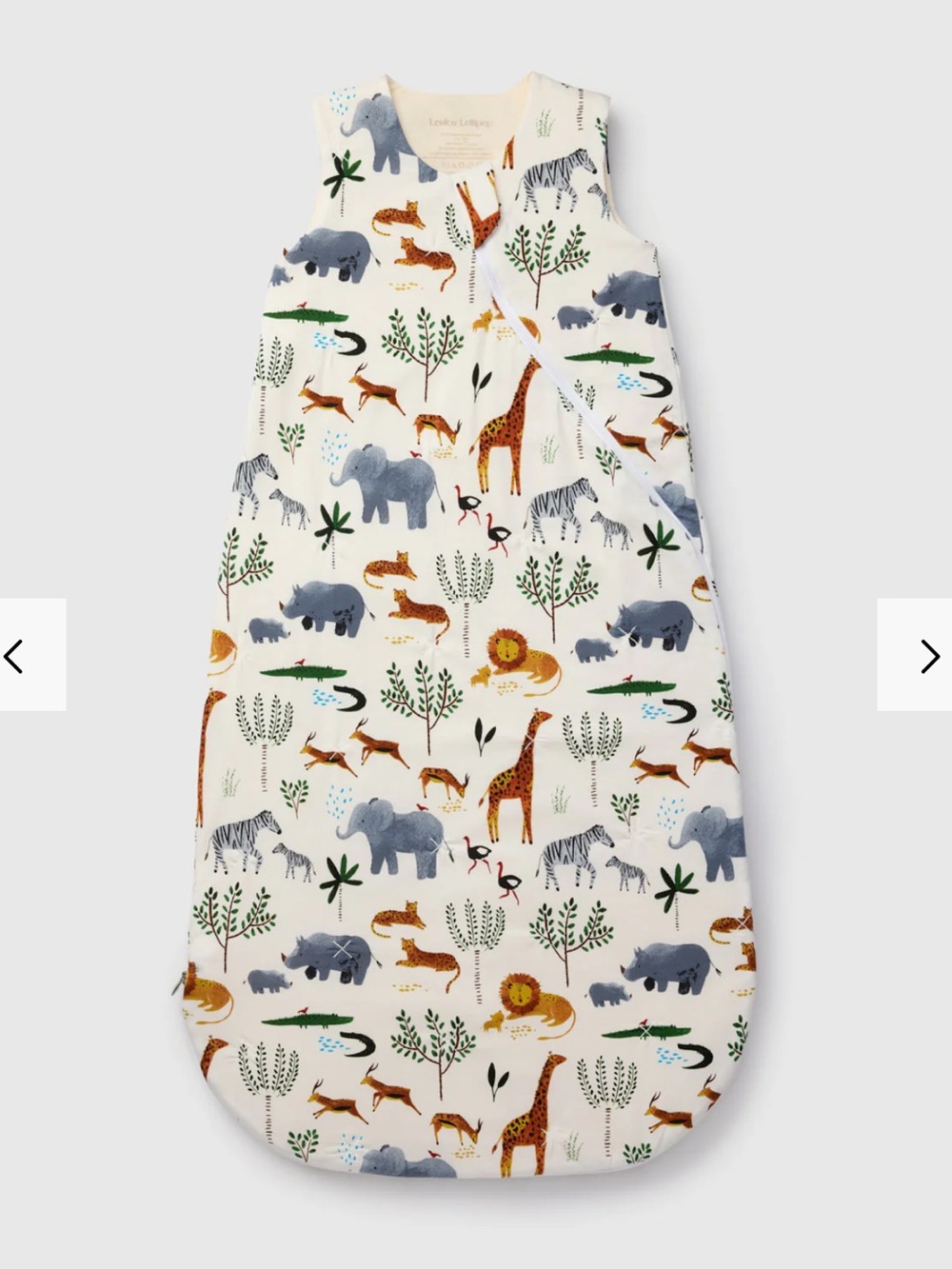 Loulou Lollipop TENCEL™ Baby Sleep Bag 1.0 TOG - Safari Jungle